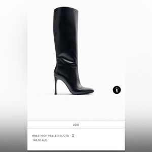 Zara knee boots